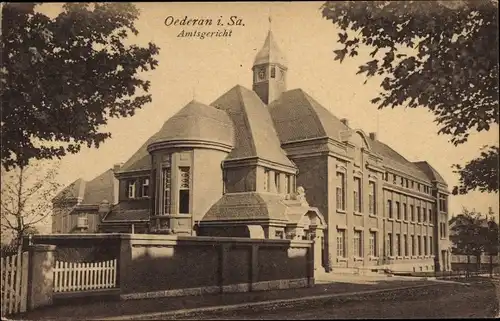 Ak Oederan Sachsen, Amtsgericht