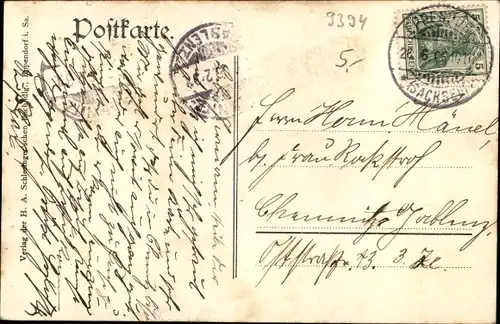 Ak Eppendorf in Sachsen, Gesamtansicht