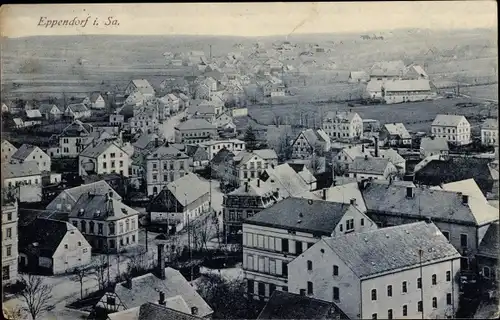 Ak Eppendorf in Sachsen, Panorama