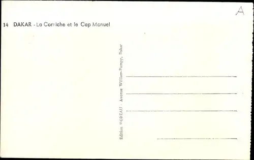 Ak Dakar Senegal, La Corniche und Cap Manuel