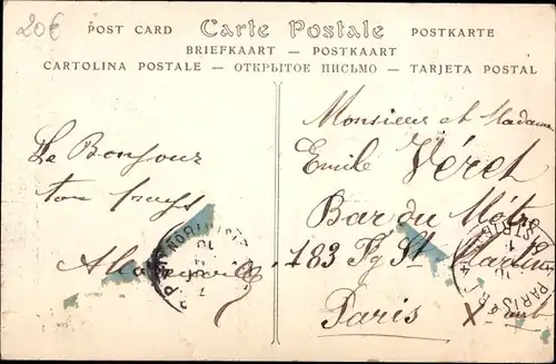 Ak Compiègne Oise, Fest der Jeanne d'Arc, Fräulein Adrienne de Baillencourt Courcol