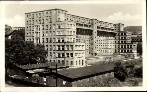 Ak Ústí nad Labem Aussig an der Elbe, Nemocnice