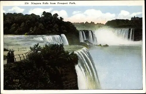 Ak Niagara Falls New York USA, Prospect Park