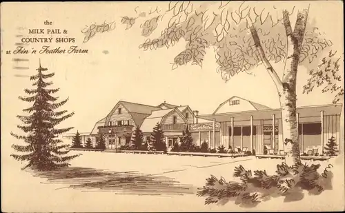 Ak Dundee Schottland, Der Milcheimer