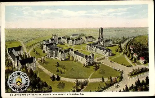 Ak Atlanta Georgia USA, Oglethorpe University, Peachtree Road