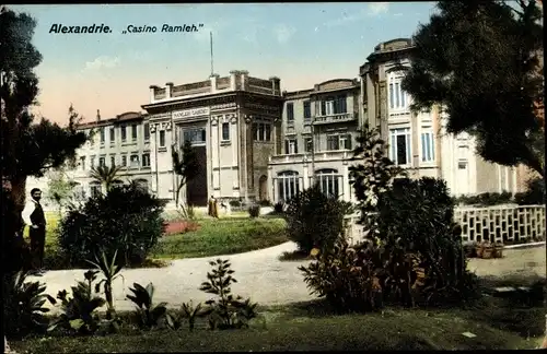 Ak Alexandria Ägypten, Casino Ramleh