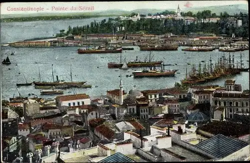 Ak Konstantinopel Istanbul Türkei, Pointe du Sérail