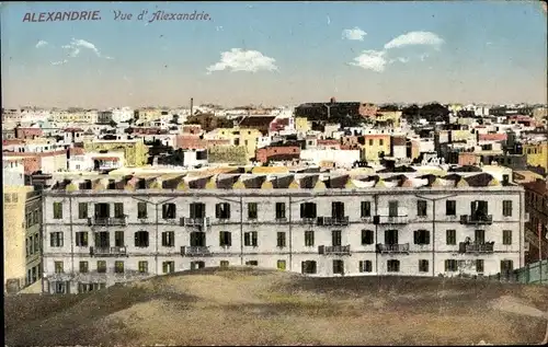 Ak Alexandria Ägypten, Panorama