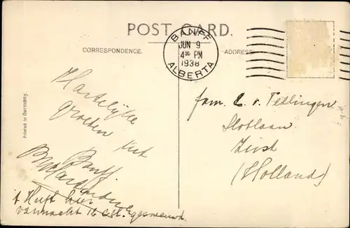 Ak British Columbia, Kathedralenbildung