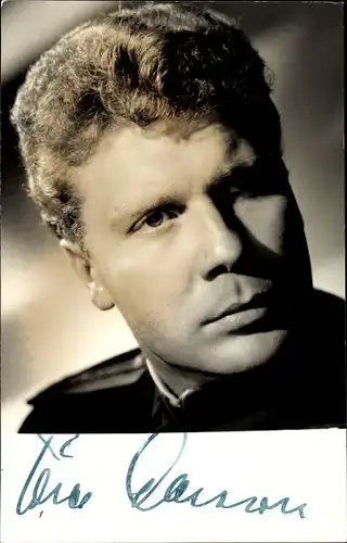 Ak Schauspieler Peter Carsten, Portrait, Autogramm