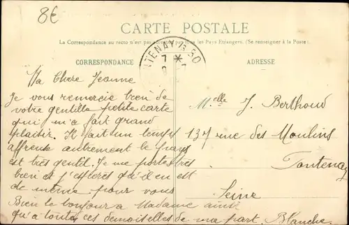 Ak Ambleteuse Pas de Calais, La Digue