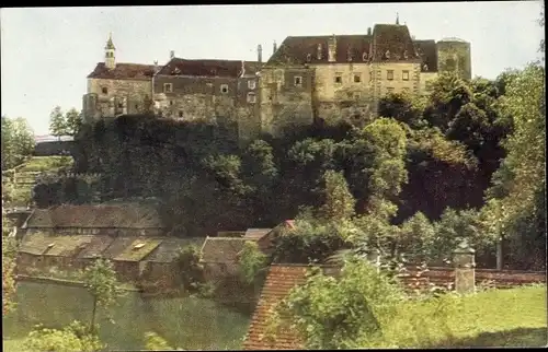 Ak Raabs an der Thaya in Niederösterreich, Burg