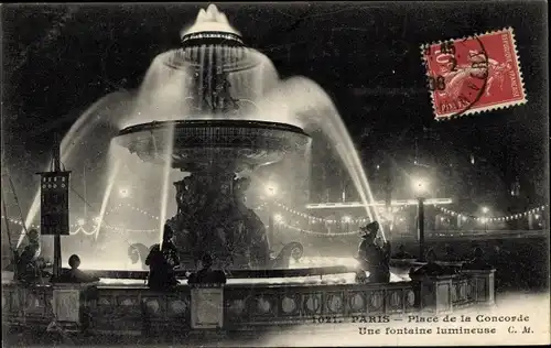 Ak Paris VIII., Place de la Concorde