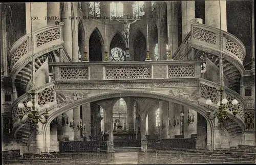 Ak Paris V, Saint Etienne du Mont