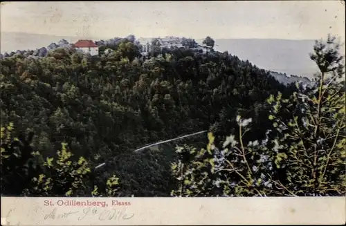 Ak Obernai Elsass Bas Rhin, Odilienberg Mont Sainte Odile