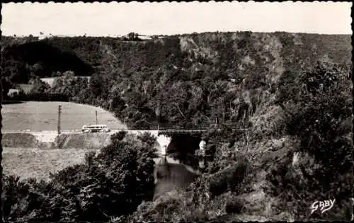 Ak Thury Harcourt Calvados, Boucle de l'Orne, Pont de la Tranchee du Hom