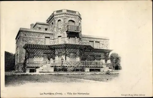Ak La Perrière Orne, Villa des Hortensias