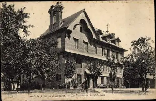 Ak Trouville Calvados, Restaurant Saint Simeon