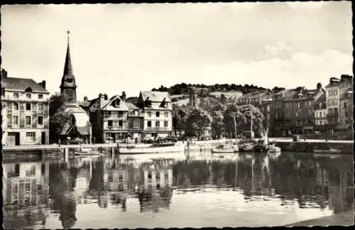 Ak Honfleur Calvados, Hafen, Museum