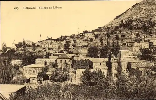 Ak Djezzin Libanon, Gesamtansicht