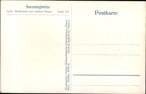 Ak Sarmingstein St. Nikola Oberösterreich, Ufer der Donau