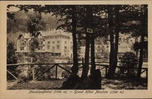 Ak Passo della Mendola Mendelpass Südtirol, Grand Hotel