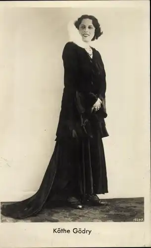 Ak Schauspielerin Käthe Gödry, Portrait, Autogramm