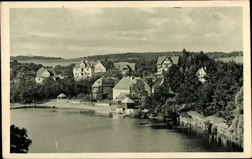 Ak Staré Splavy Thammühl Hirschberg am See Doksy Reg. Reichenberg, Wasserpartie