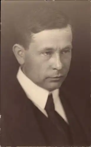 Ak Schauspieler Henrico Duve, Portrait, Autogramm