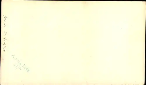 Foto Ak Schauspielerin Maria Andergast, Portrait, Autogramm