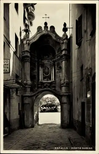 Ak Rapallo Liguria, Porta Sabine