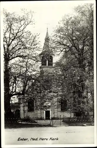 Ak Enter Overijssel, Ned. Herv. Kerk