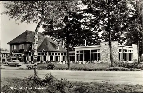 Ak Nijverdal Overijssel Niederlande, Hotel Dalzicht, Grotestraat 285, A. J. v. d. Berg