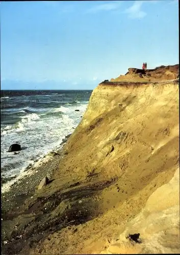 Ak Ostseebad Ahrenshoop Fischland, Hohes Ufer