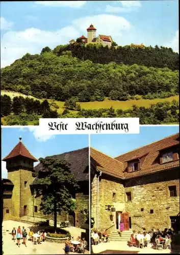 Ak Holzhausen Amt Wachsenburg Thüringen, Veste Wachsenburg