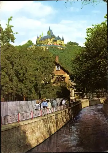 Ak Wernigerode im Harz, Schloss, Feudalmuseum