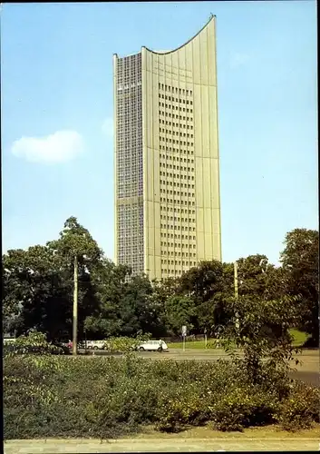 Ak Leipzig in Sachsen, Hochhaus der Karl-Marx-Universität