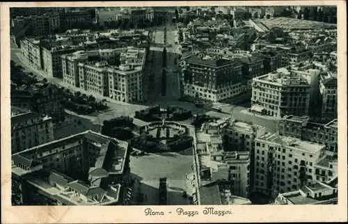 Ak Roma Rom Lazio, Piazza Mazzini