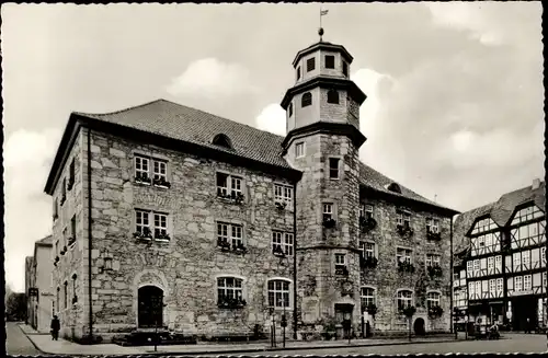 Ak Witzenhausen an der Werra Hessen, Rathaus