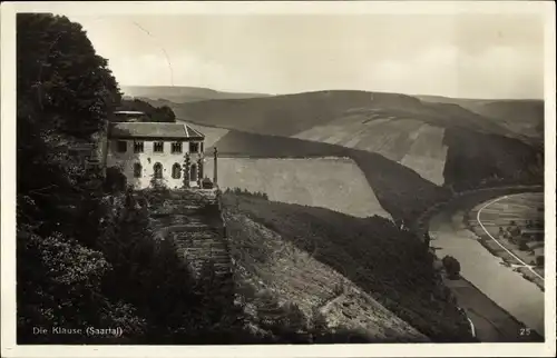 Ak Kastel Staadt an der Saar, Klause, Panorama