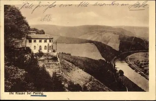 Ak Kastel Staadt an der Saar, Klause, Panorama