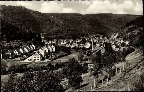 Ak Calmbach Bad Wildbad im Schwarzwald, Gesamtansicht