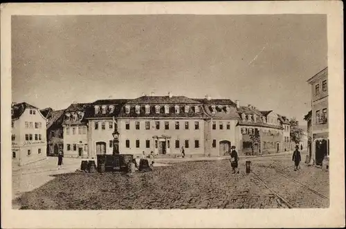 Ak Weimar in Thüringen, Goethehaus, Vorderansicht