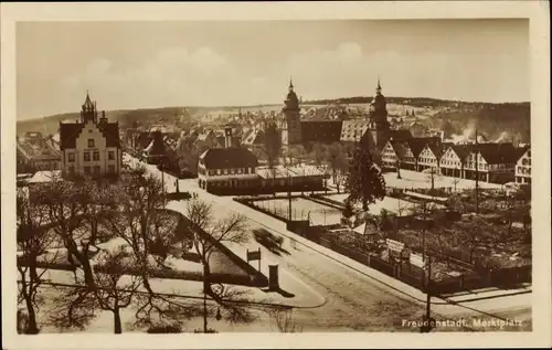 Ak Freudenstadt im Schwarzwald, Marktplatz