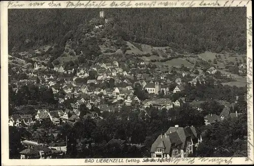 Ak Bad Liebenzell im Schwarzwald, Gesamtansicht