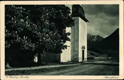 Ak Starnberg in Oberbayern, Abendfriede