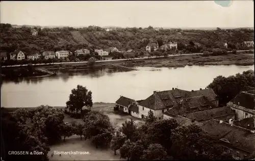 Ak Krosno Odrzańskie Crossen Oder Ostbrandenburg, Bismarckstraße