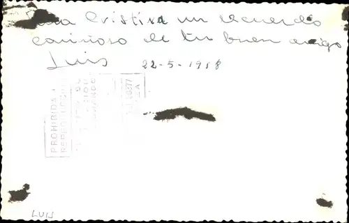 Foto Ak Schauspieler Luis, Portrait, Autogramm