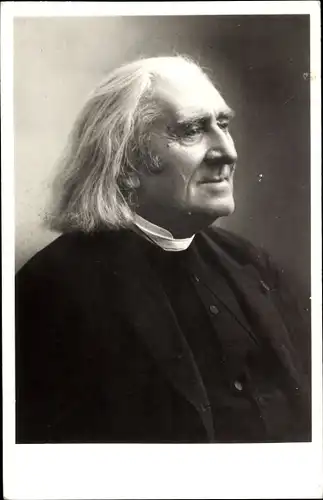 Ak Komponist Franz Liszt, Liszt Ferencz, Portrait
