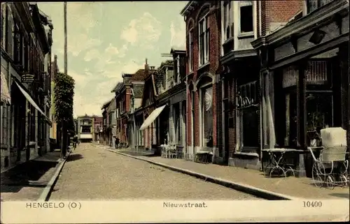 Ak Hengelo Overijssel Niederlande, Nieuwstraat